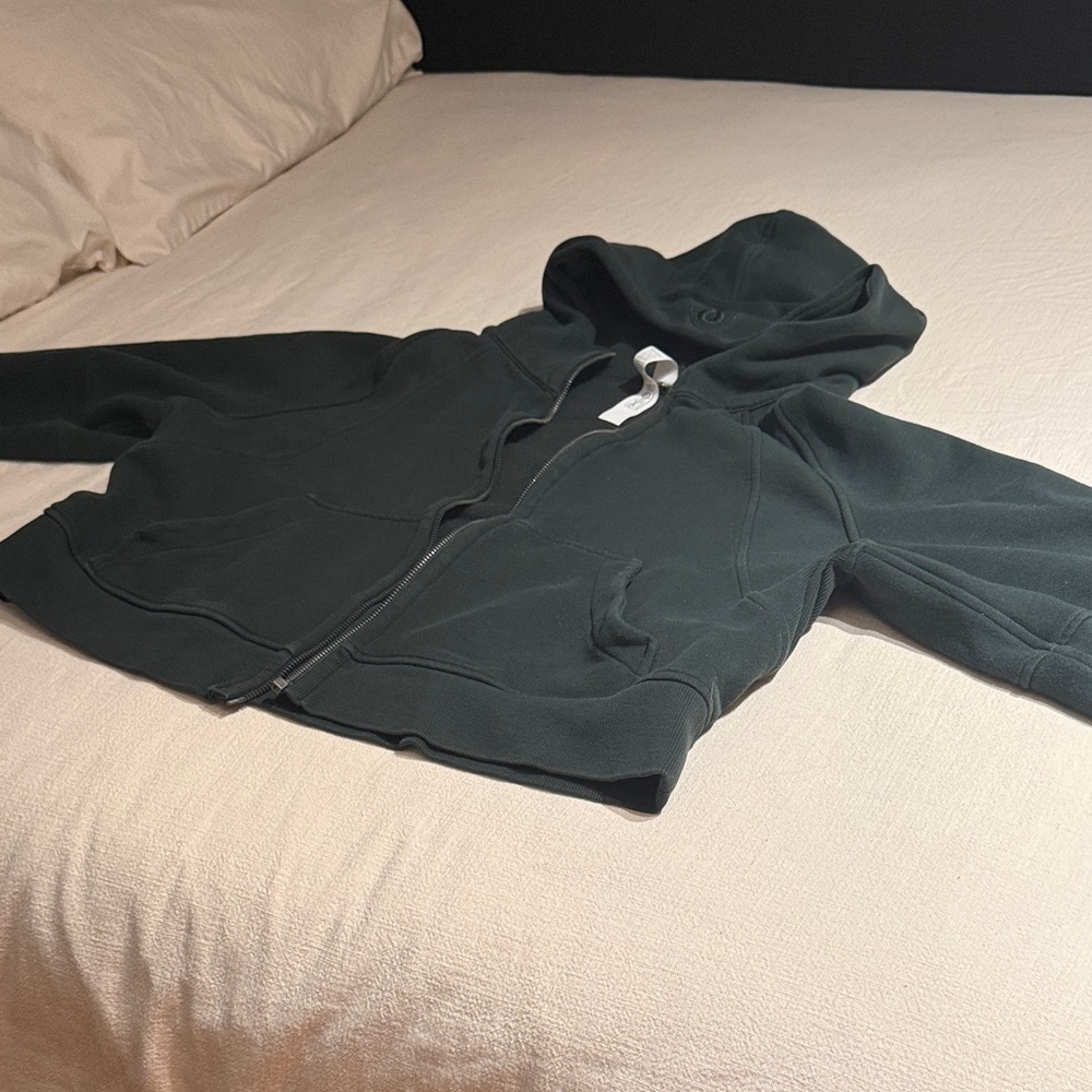 Lululemon Rainforest Green Full-Zip Hoodie